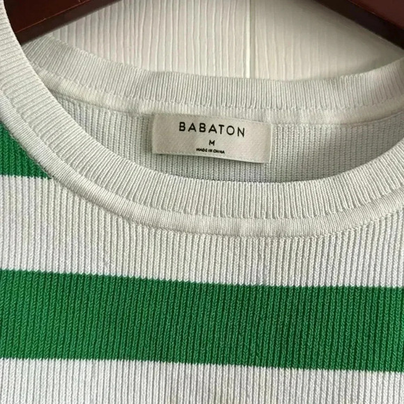 Babaton sculpt knit cropped tank top size M - Picture 3 of 5